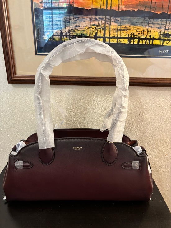 Coach Handbags - Authentic NWT Coach Empire Carryall 34 Leather Satchel in Merlot